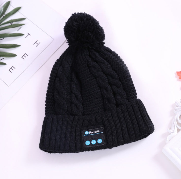 Winter Warm Knit Bluetooth Music