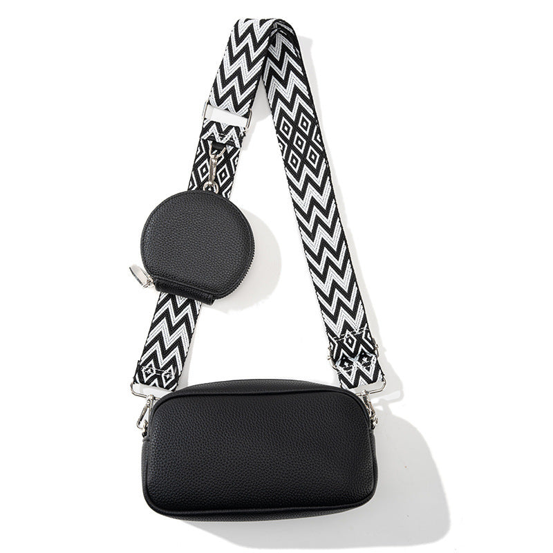 New Style Versatile Pu Material Simple Casual One-shoulder Crossbody Bag For Women