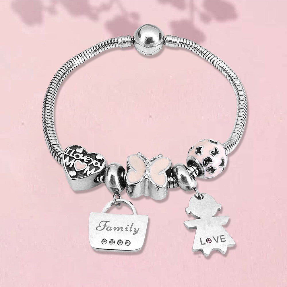 Net Red Ins Simple Cold Wind Temperament Ear Stud Bracelet Set