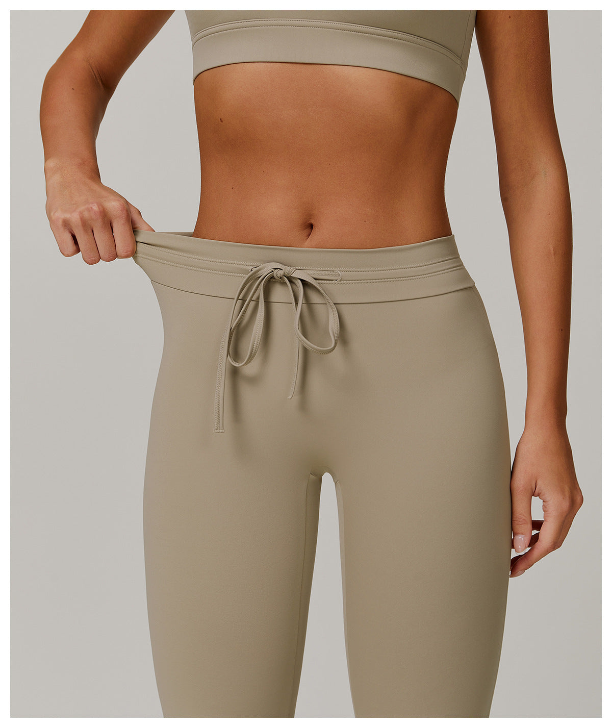 Sun Protection Sports Bell-bottom Pants High Waist Drawstring Breathable Cool Pants