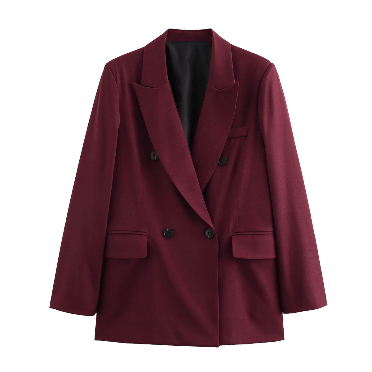 Women's Suits Coat Double Breasted Coat