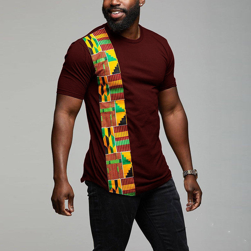 T-SHIRT WAX<br>MOTIF ANKARA KENTE
