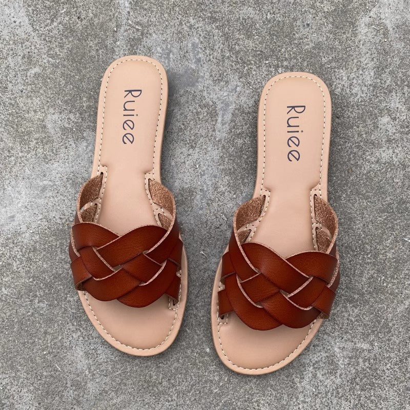 High-grade Flat Slippers For Women Summer
