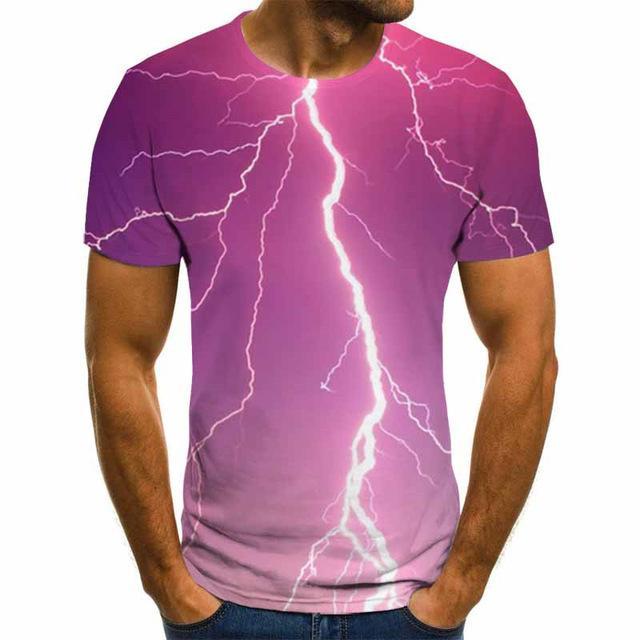 Digital print men's T-shirt