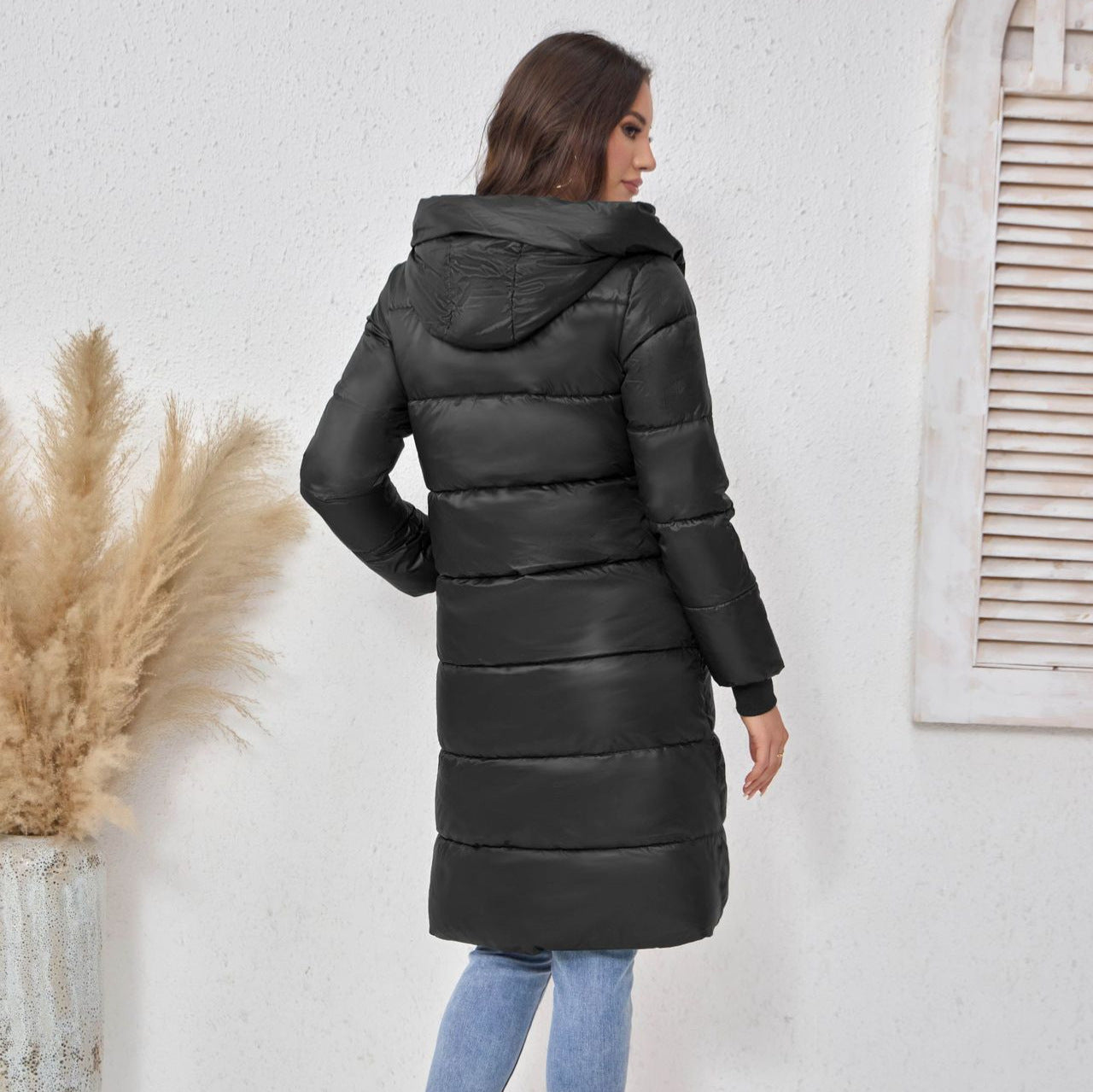 Fashionable Elegant Outdoor Women's Cotton-padded Clothes