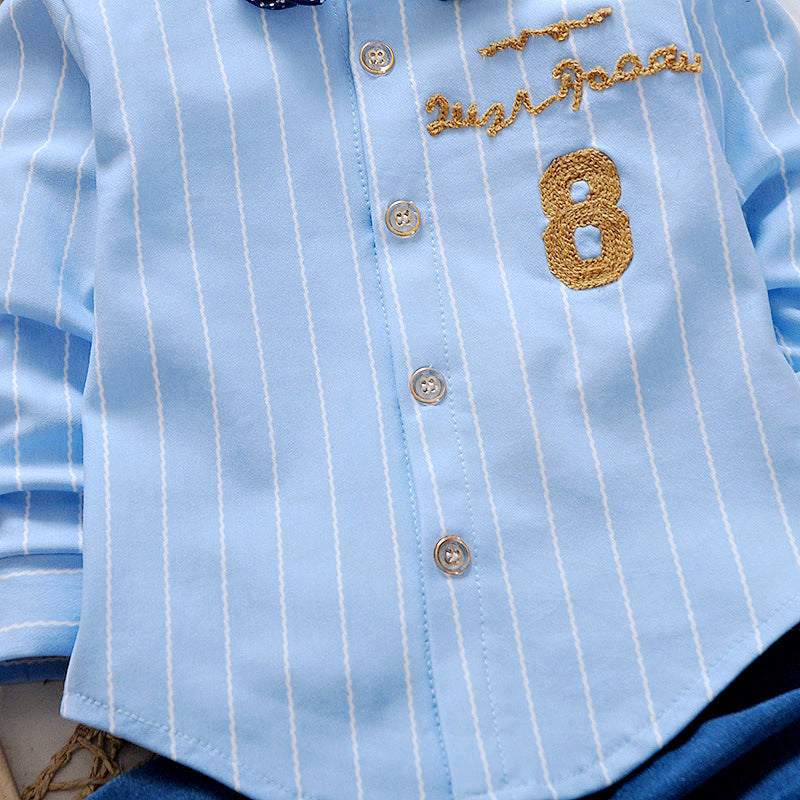 New boys and children's shirt and trousers set