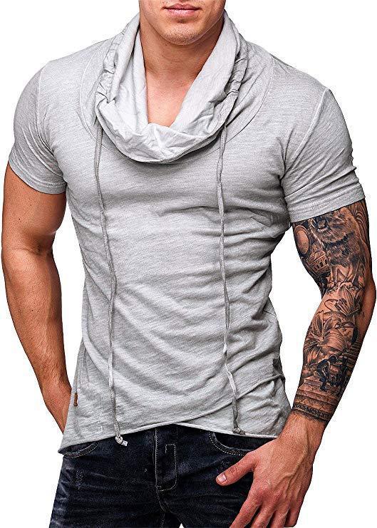 Turtleneck Men's T-shirt