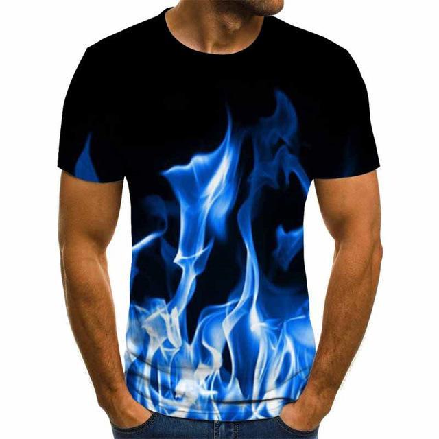Digital print men's T-shirt