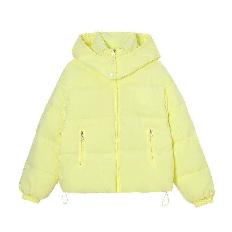Winter Hooded Slim-fitting Cotton-padded Jacket Fashionable Stylish