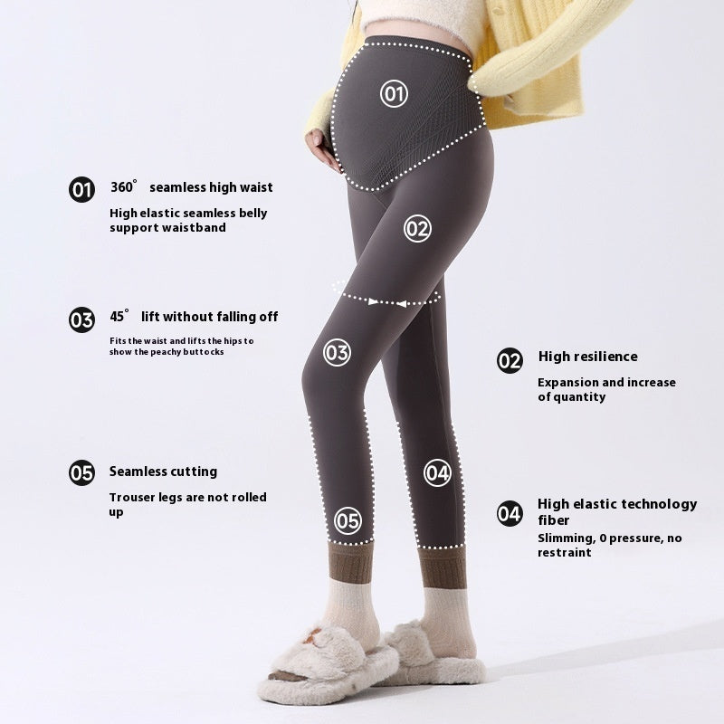 All-matching Maternity Clothes Autumn And Winter Shark Pants