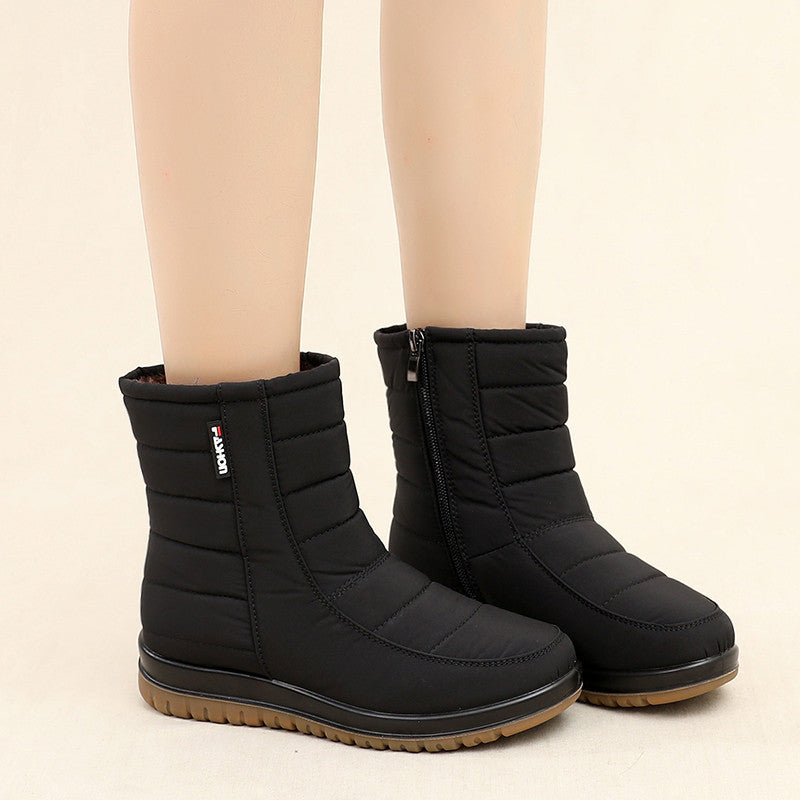 Warm Waterproof And Anti-slip Snow Boots