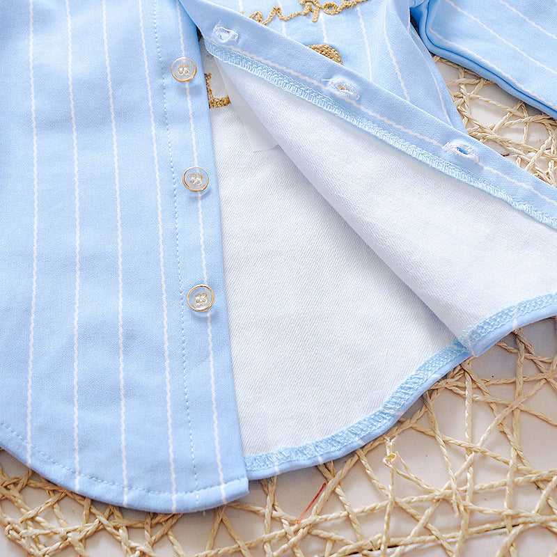New boys and children's shirt and trousers set