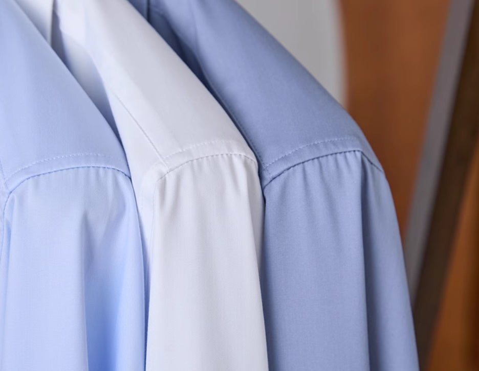 Italian Windsor Collar Tong Qin Ironing Free Long Sleeves Shirt