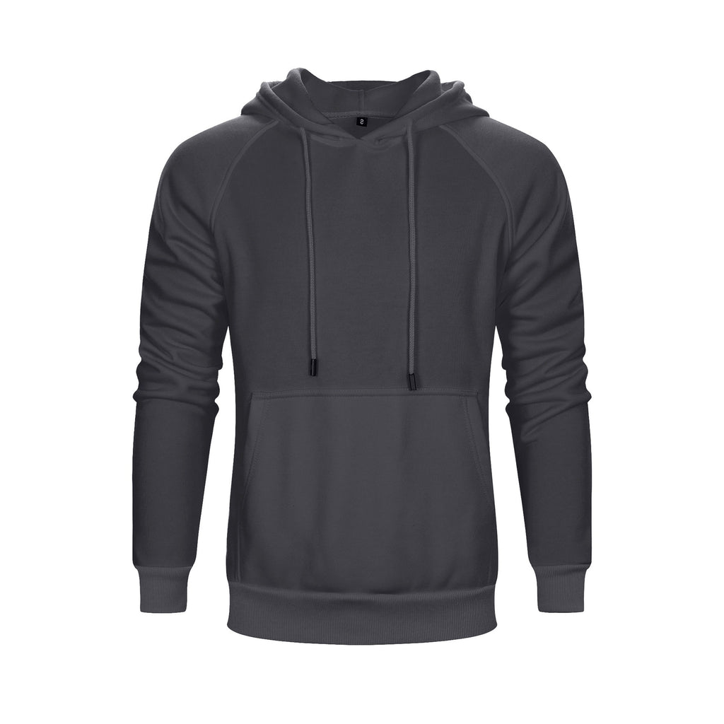 Men's Solid Color Hoodie Hip-hop Street Clothing Coat