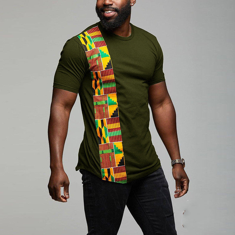 T-SHIRT WAX<br>MOTIF ANKARA KENTE