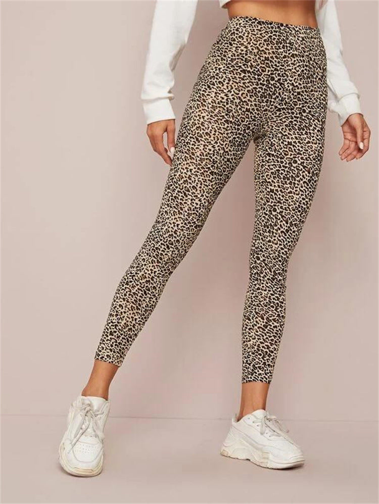 Women's Printed Stretch High Waist Belly-contracting Yoga Pants