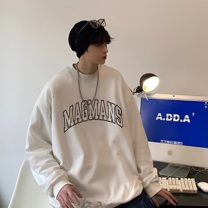 Spring And Autumn Japanese Base Coat Round Neck Sweater