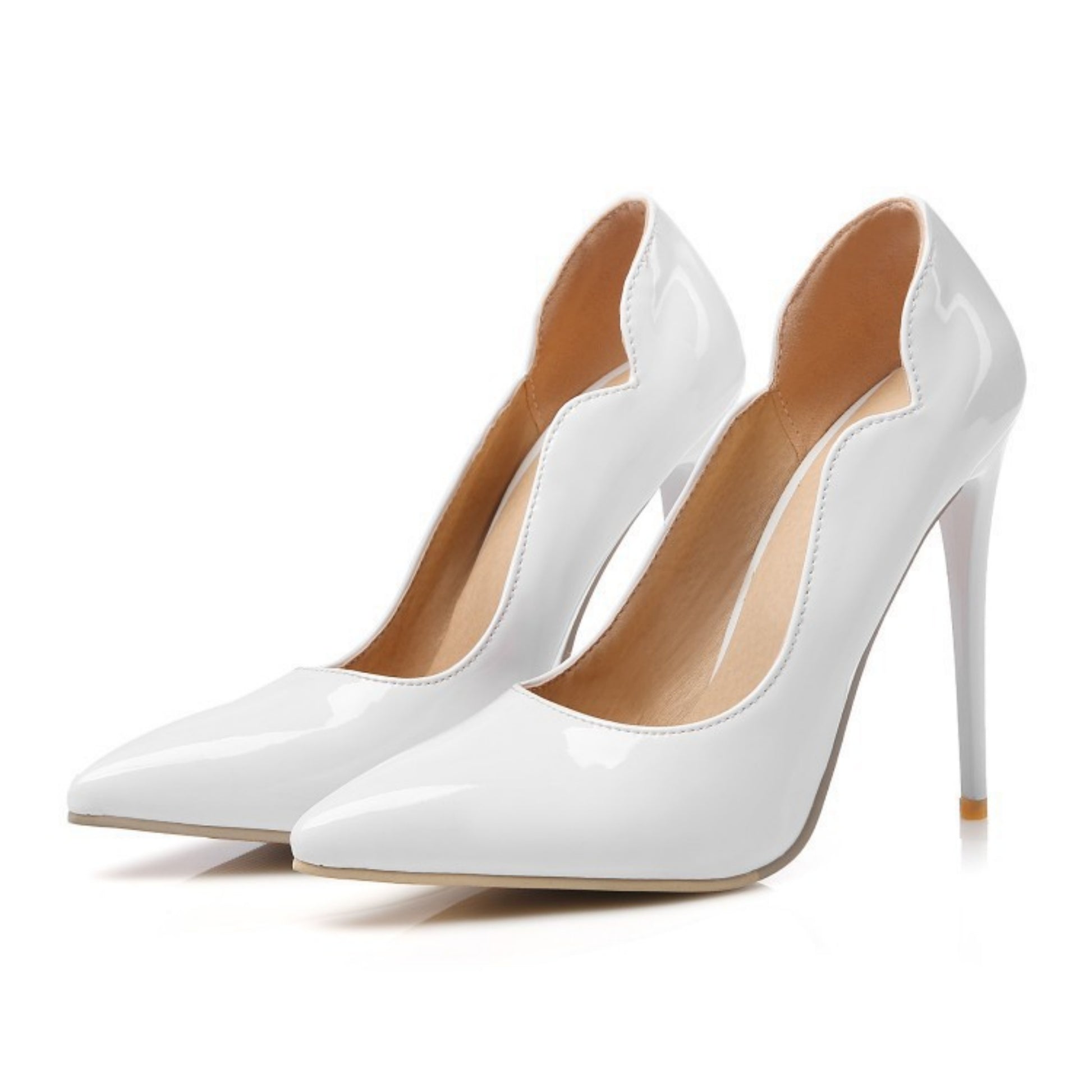 Sexy High-heeled Stiletto Patent Leather Pumps