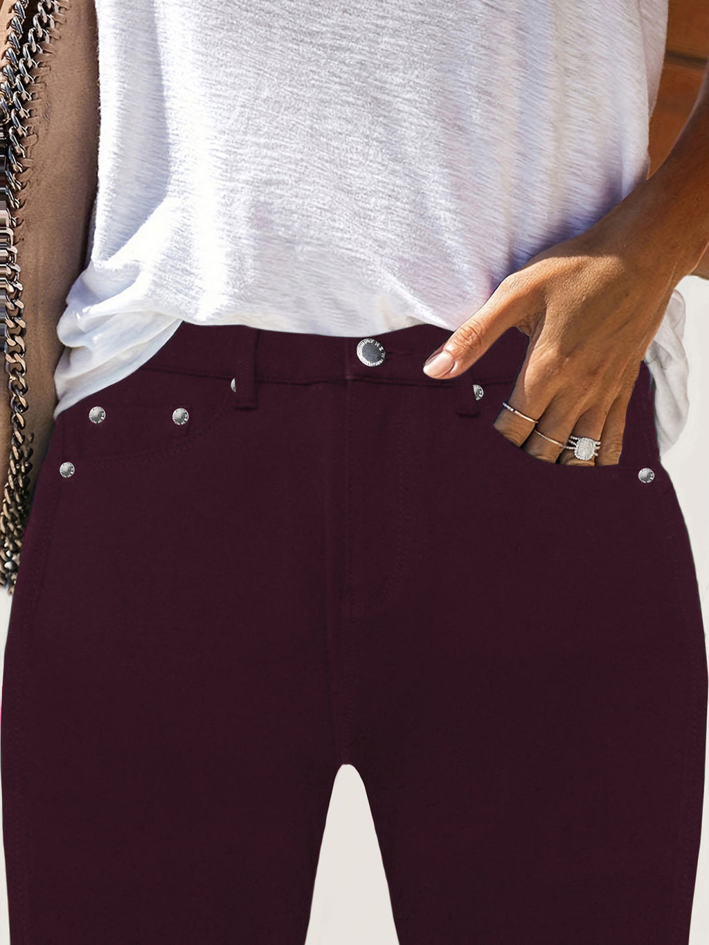 Women's High Waist Stretch Jeans