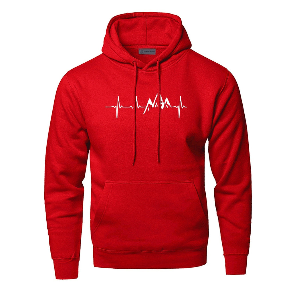Men's Polyester Fiber Compass Hoodie