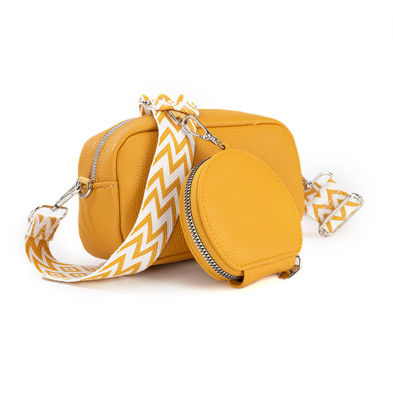 New Style Versatile Pu Material Simple Casual One-shoulder Crossbody Bag For Women