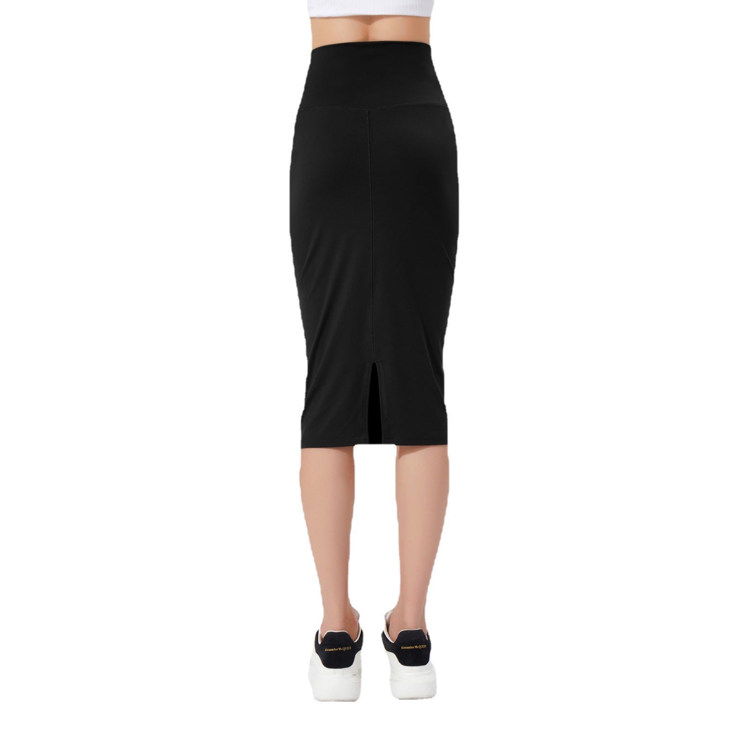 Nude Feel High Waist Hip Lift Sports Running Skirt