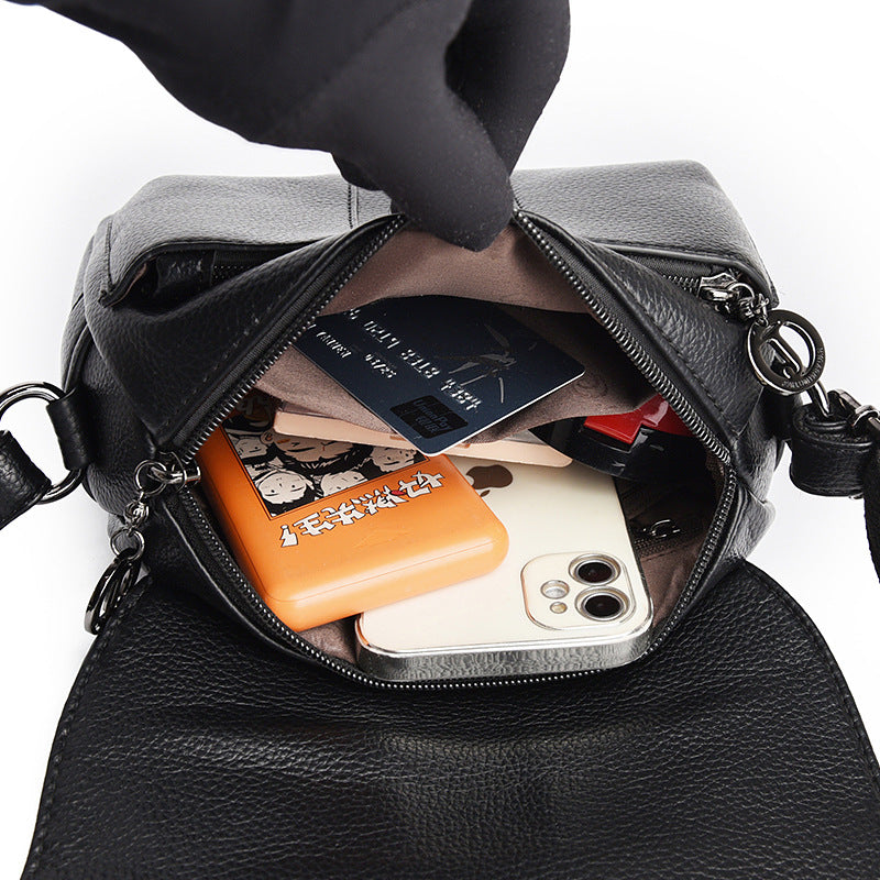 Fashionable And Versatile Commuter Patchwork Stylish Single-shoulder Crossbody Bag