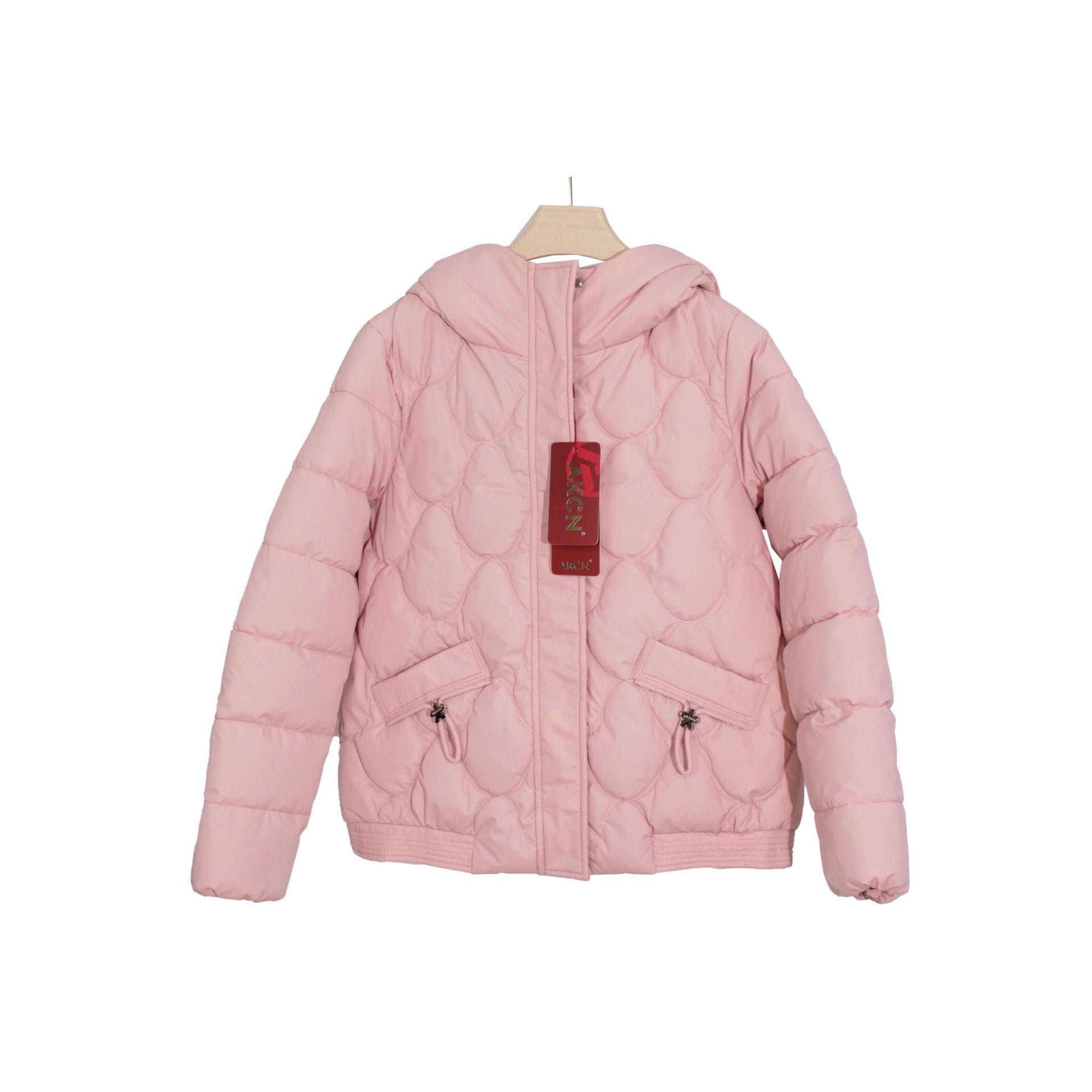 Thick Hooded Winter Cotton-padded Coat