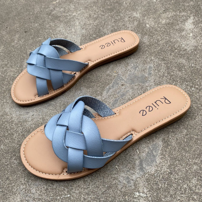 High-grade Flat Slippers For Women Summer