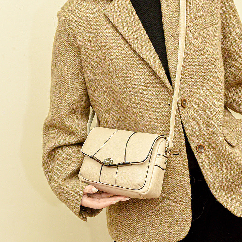 Fashionable And Versatile Commuter Patchwork Stylish Single-shoulder Crossbody Bag