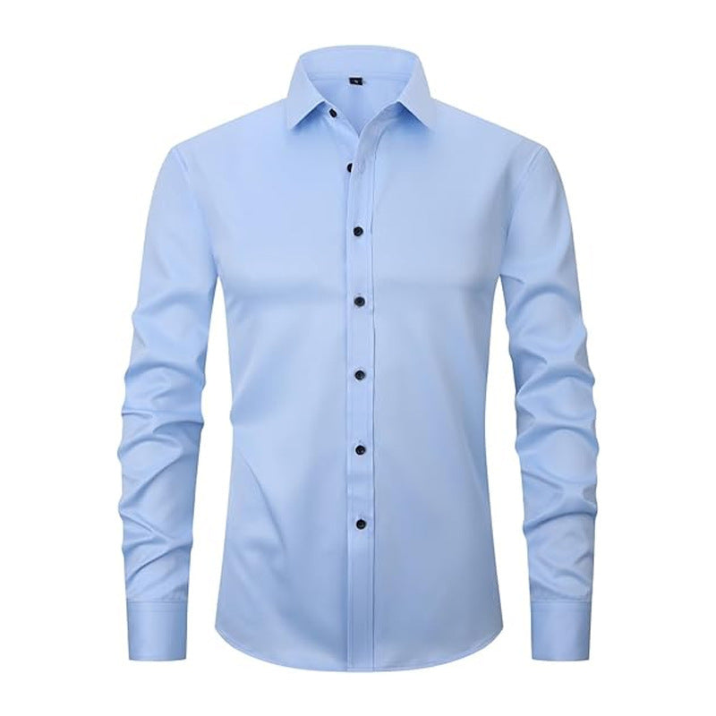 Stretch Long Sleeve Shirt Men's Work