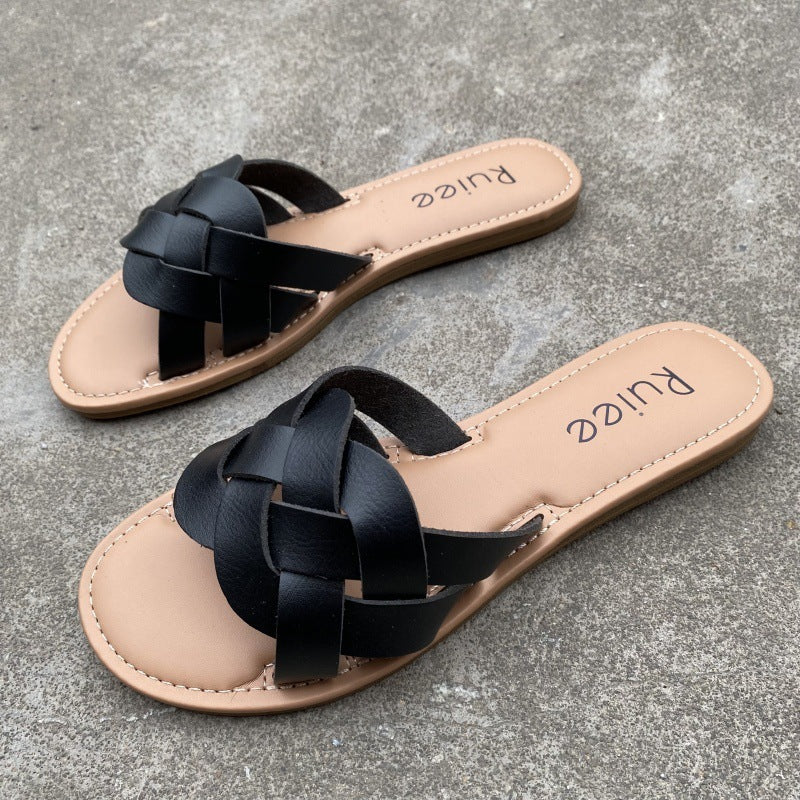 High-grade Flat Slippers For Women Summer