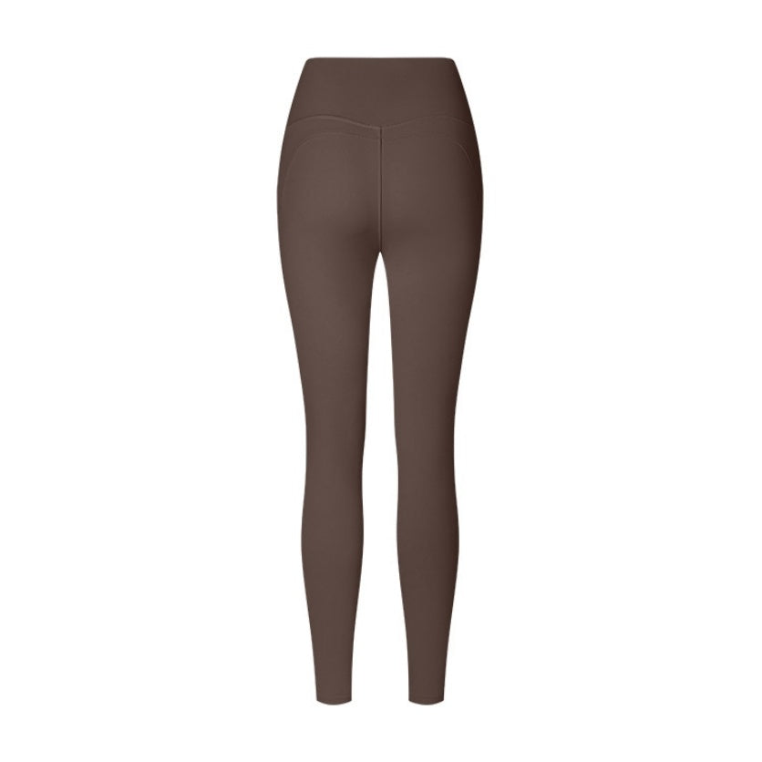 Brushed Tights No T-line Plastic Hip-shaping Hip-lifting