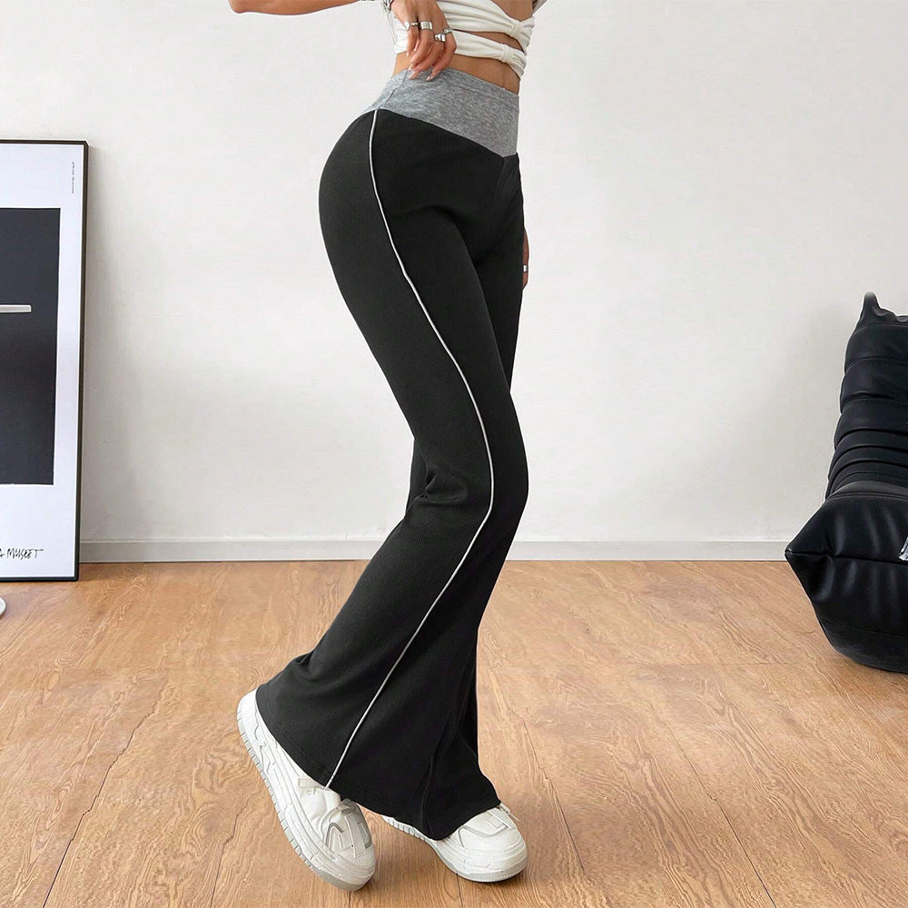 Autumn And Winter Wild Girls Casual Wide-leg Trousers