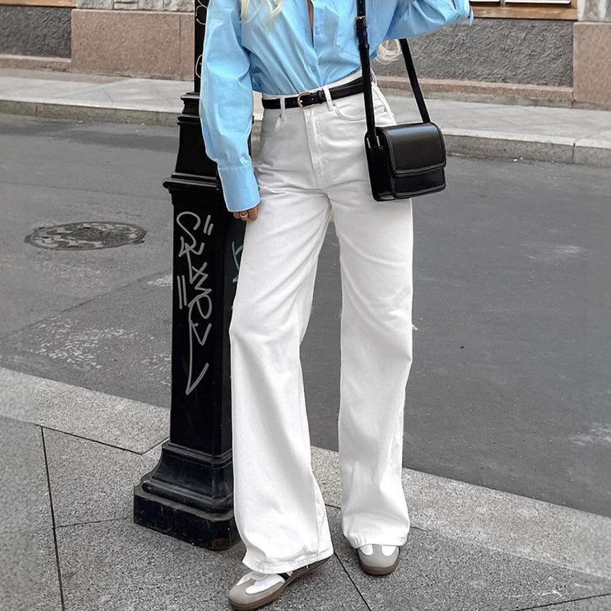 Women's Straight All-matching Mopping Casual Pants