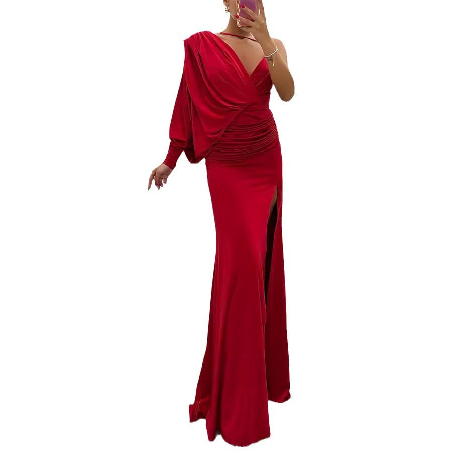 V-neck Sexy Fashion Design Dress