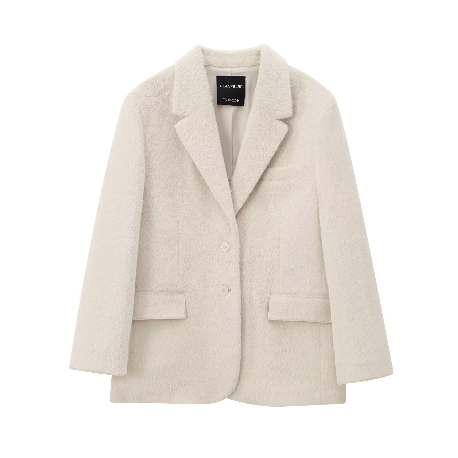 Fashion Personality Women's Faux Fur Blazer