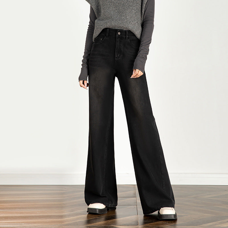 Lengthened Loose Slimming Mop Pants