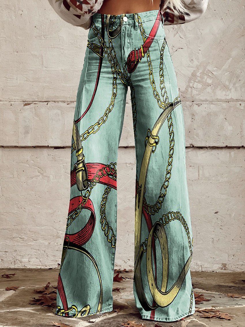 Women's Flared Thin Casual Pants