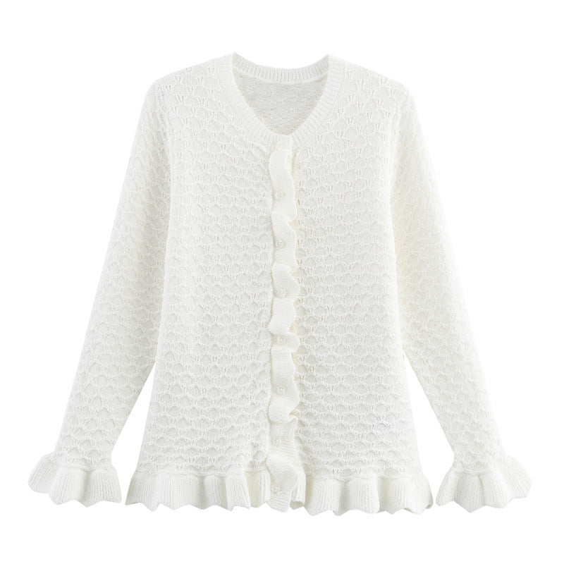 Women's All-match Round Neck Single-breasted Coat