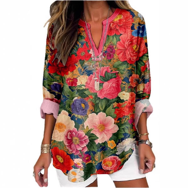 Fashion Loose Cool 3D Digital Printing Ladies