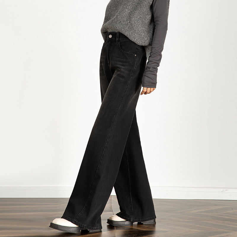 Lengthened Loose Slimming Mop Pants