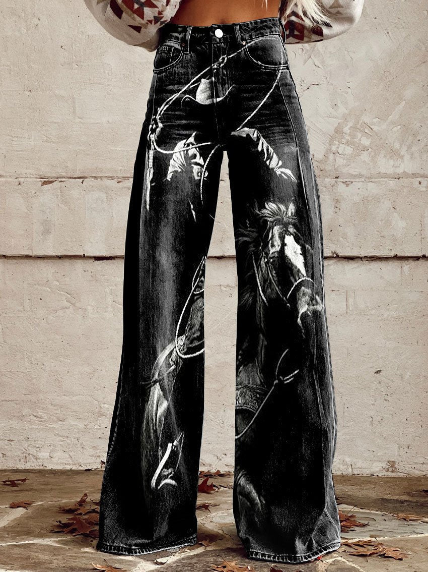 Women's Flared Thin Casual Pants