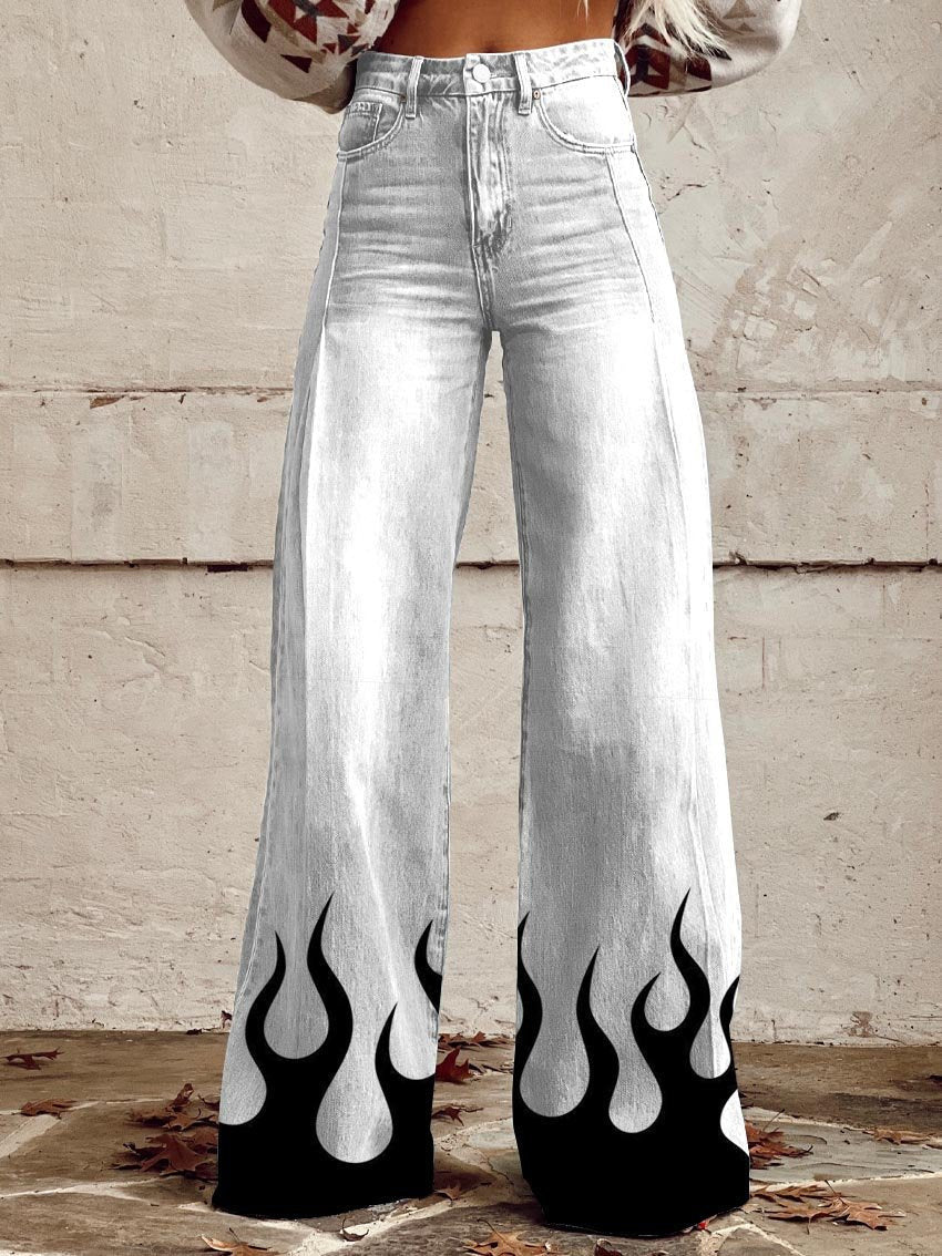 Women's Flared Thin Casual Pants