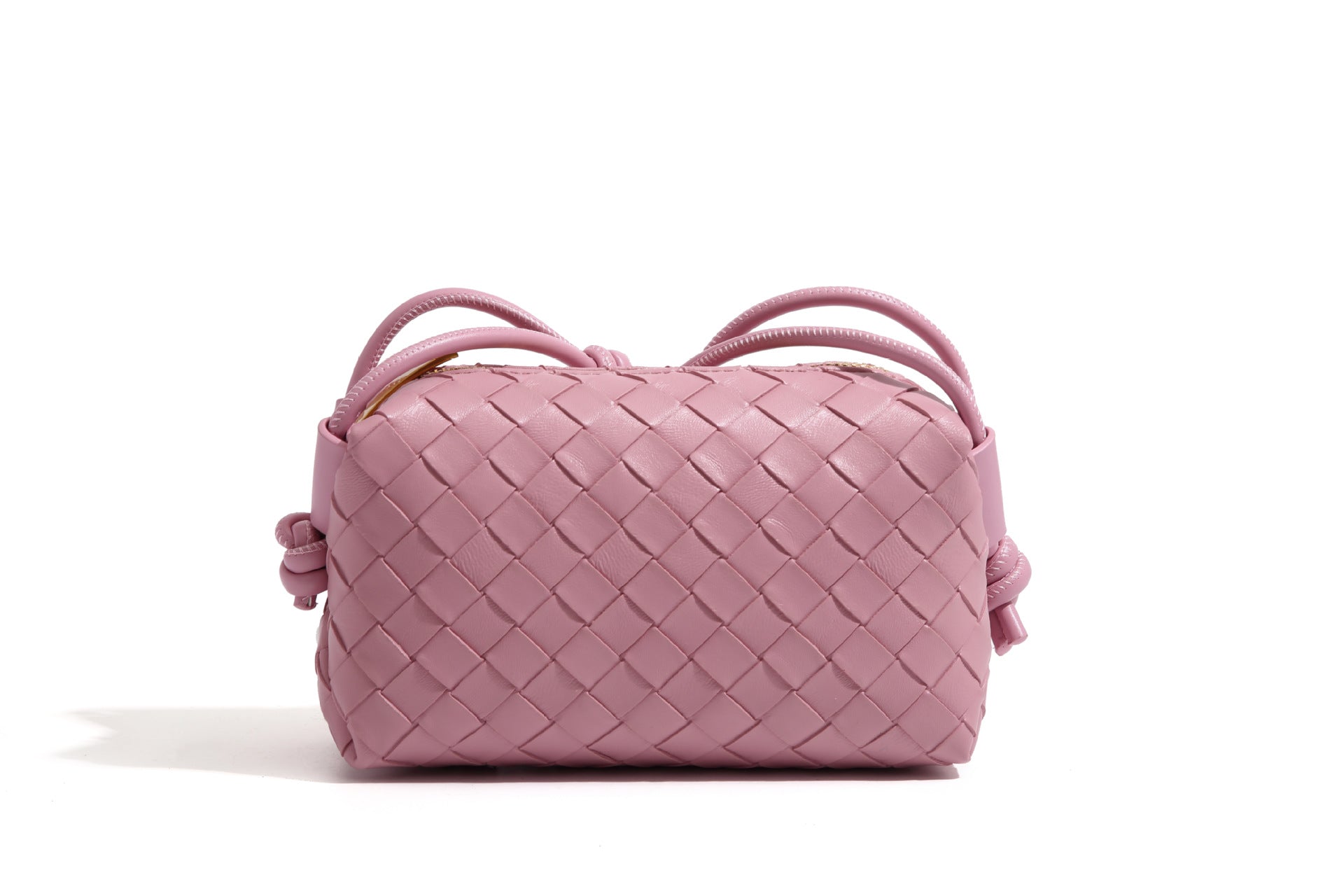 Woven Small Square Bag One Shoulder Women's Messenger Bag