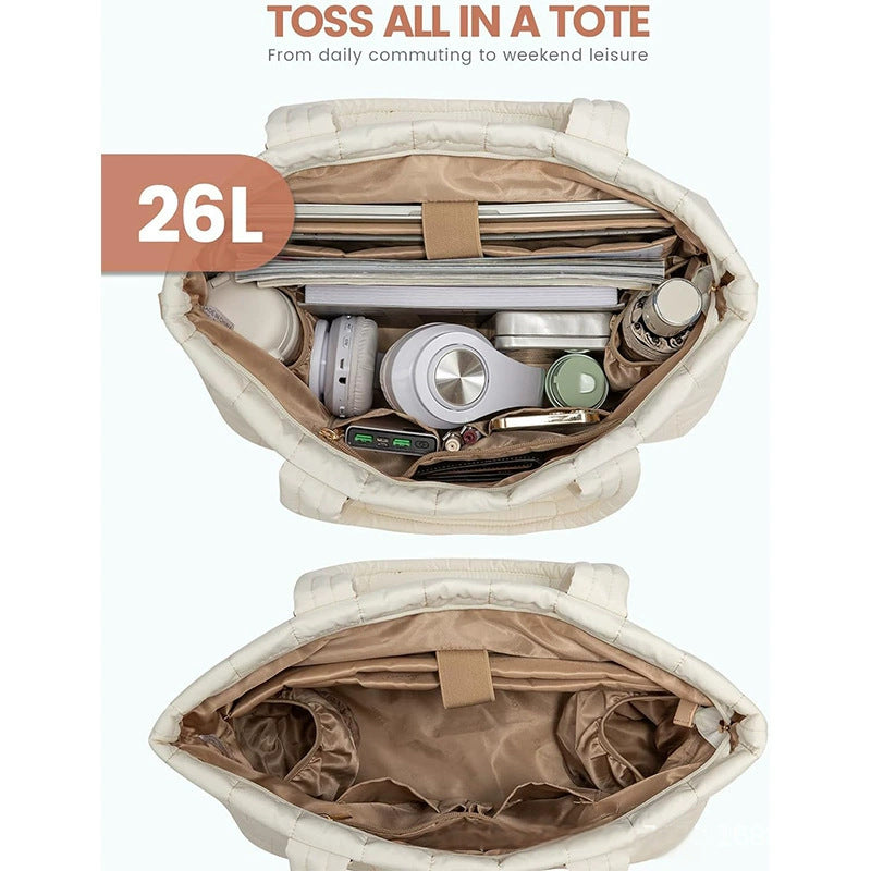 Large Capacity Totes Women's One Shoulder Computer Bag
