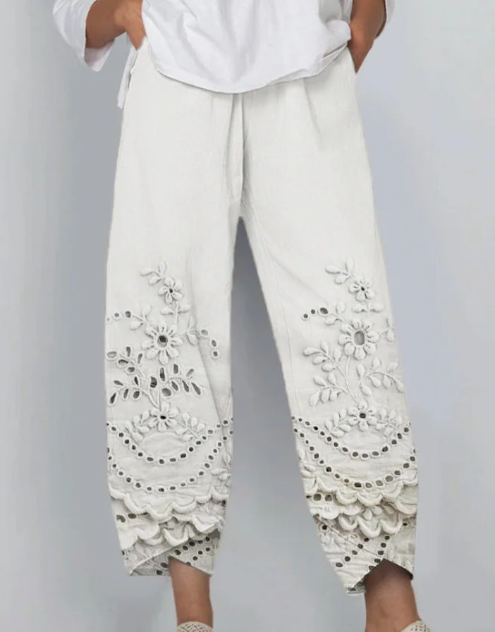 Women's Digital Printing Fashion Loose Casual Pants