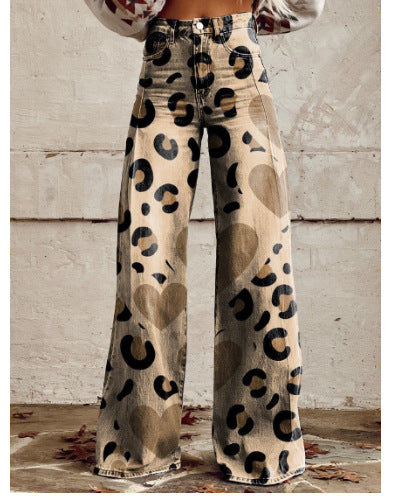 Women's Flared Thin Casual Pants