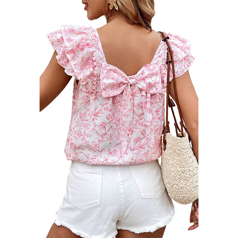 Fashion New Bow Decoration Pullover For Women