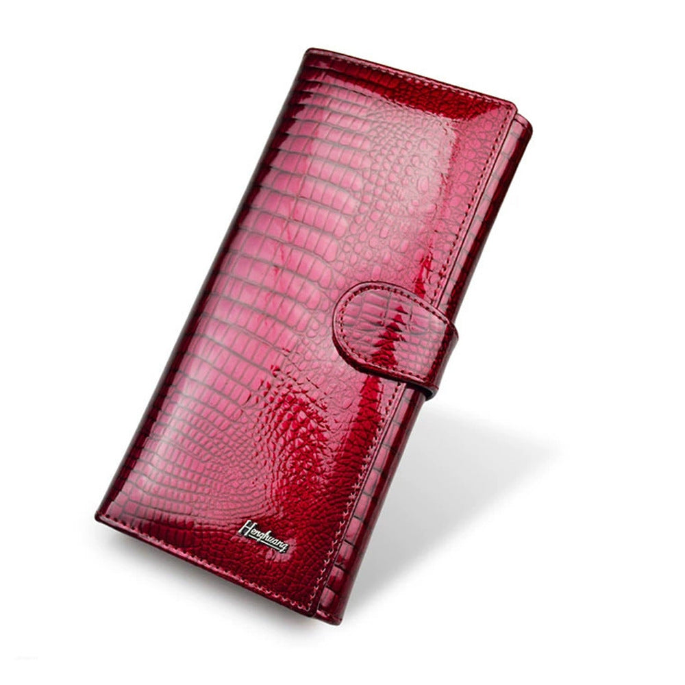 Women's Leather Purse Patent Leather European And American Fashion Women's Coin Purse